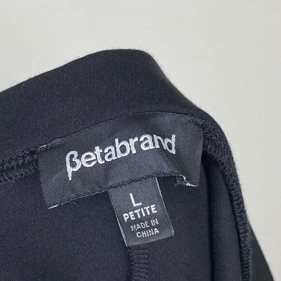 Betabrand Black The Sassiest Pant Yoga Dress Pant Skort Combo Size L Petite - Picture 6 of 7